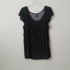 Ruffled Maternity Shirt